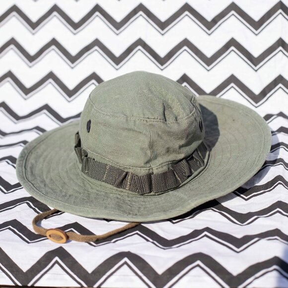 Size 7 ROTHCO Type 2 Boonie Sun Hat | Military Cotton Ripstop Outdoors Accessory - Picture 1 of 3